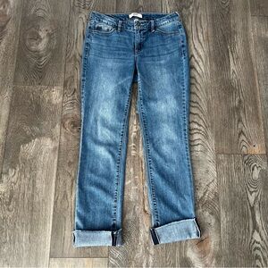 Vintage America Classic Blue Cropped Jeans